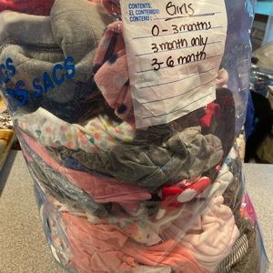 0-3. 3 and 3-6 month clothing bundle variety